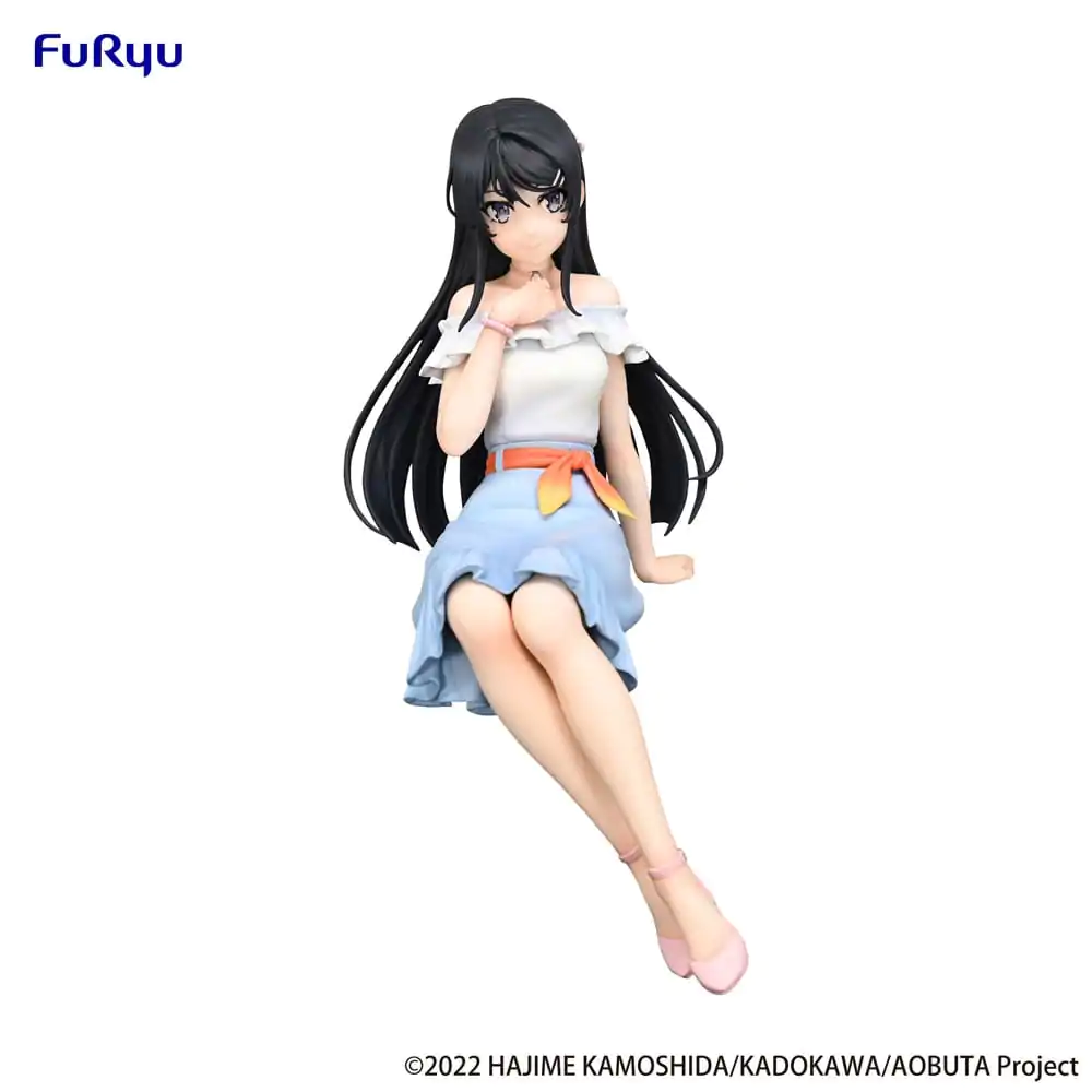 Rascal Does Not Dream of Bunny Girl Senpai Noodle Stopper Mai Sakurajima Summer Outfit Ver. PVC szobor figura 15 cm termékfotó