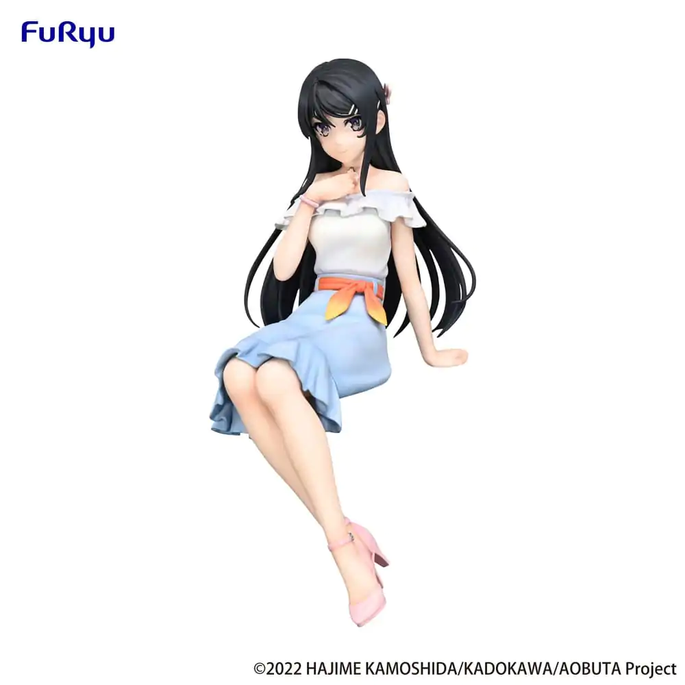 Rascal Does Not Dream of Bunny Girl Senpai Noodle Stopper Mai Sakurajima Summer Outfit Ver. PVC szobor figura 15 cm termékfotó