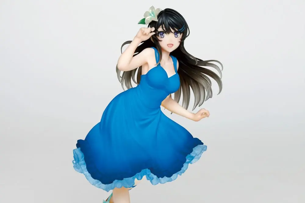 Rascal Does Not Dream of Bunny Girl Senpai Mai Sakurajima Summer Dress Ver. Renewal Edition szobor figura 20 cm termékfotó