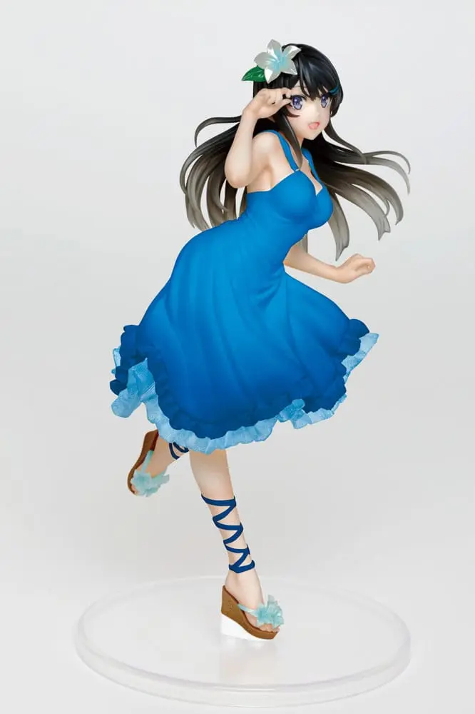 Rascal Does Not Dream of Bunny Girl Senpai Mai Sakurajima Summer Dress Ver. Renewal Edition szobor figura 20 cm termékfotó
