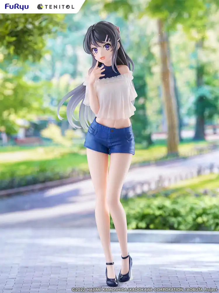 Rascal Does Not Dream of Bunny Girl Senpai Tenitol PVC Statue Mai Sakurajima 29 cm termékfotó