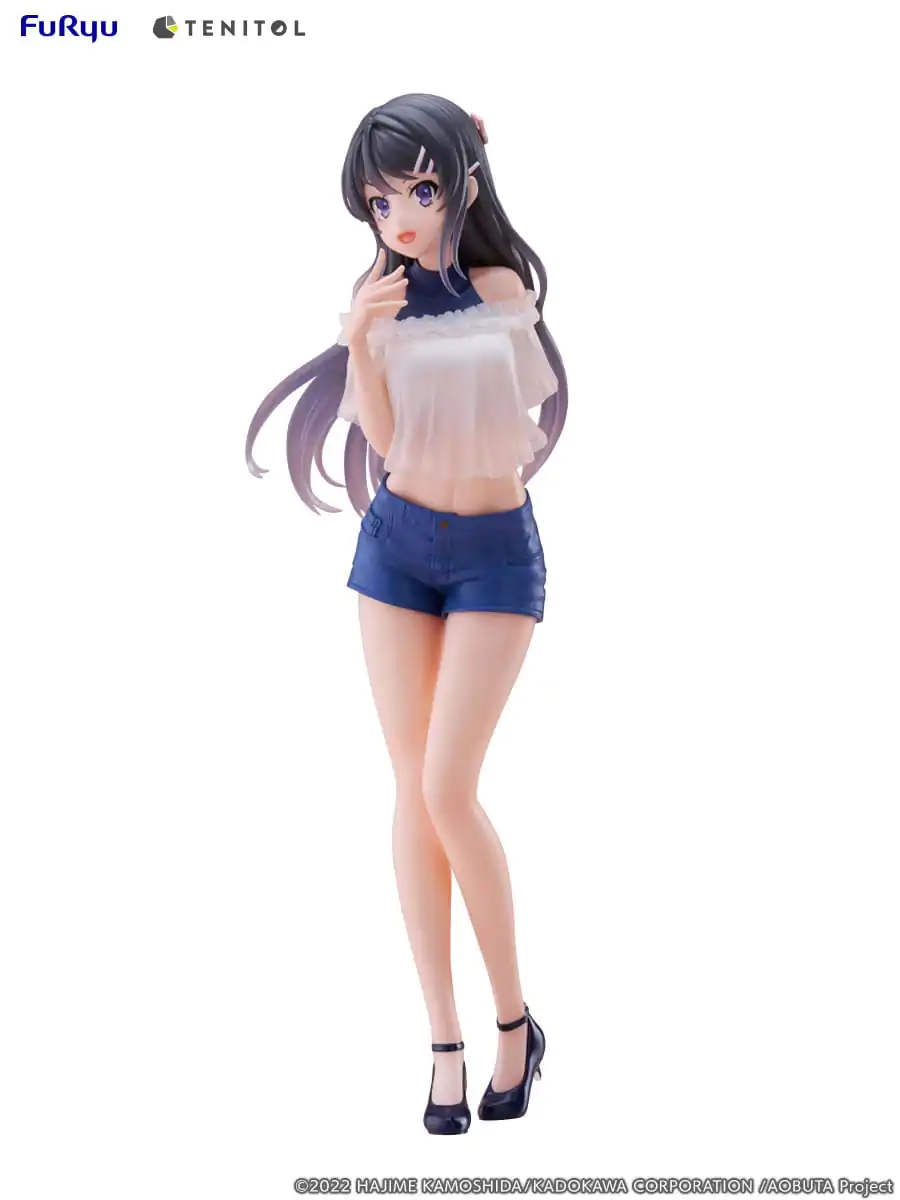 Rascal Does Not Dream of Bunny Girl Senpai Tenitol PVC Statue Mai Sakurajima 29 cm termékfotó