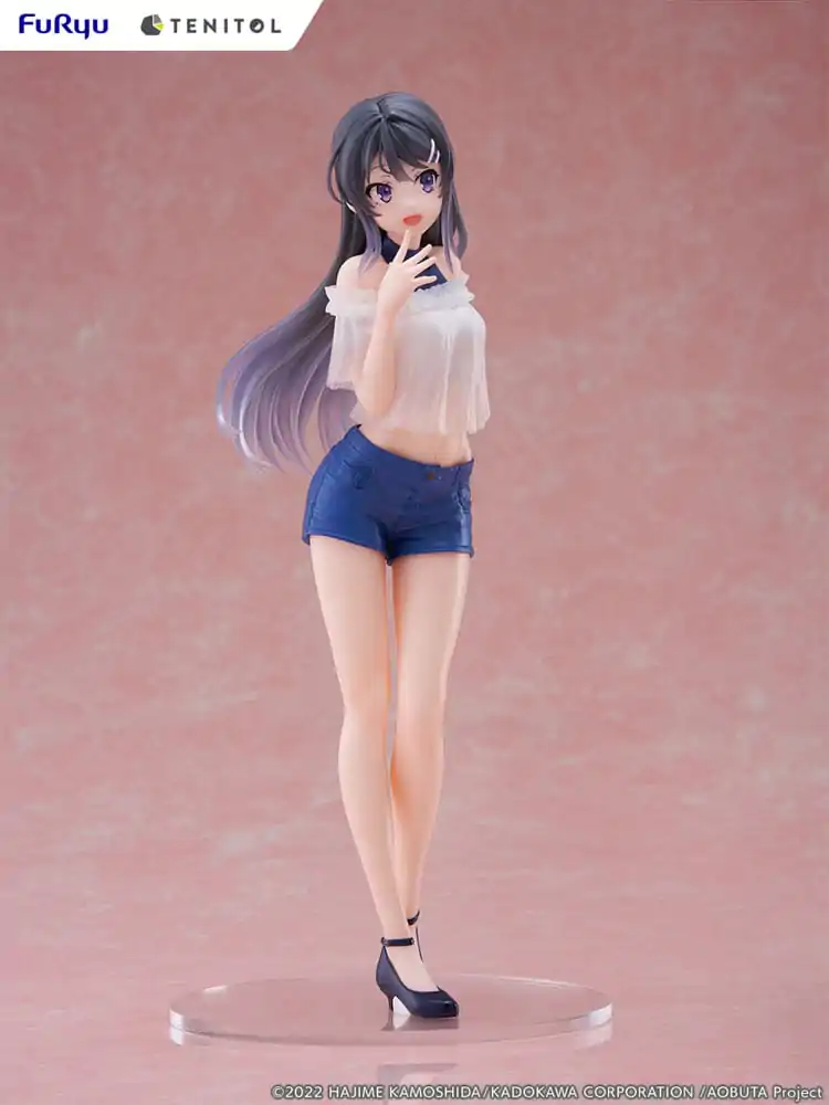 Rascal Does Not Dream of Bunny Girl Senpai Tenitol PVC Statue Mai Sakurajima 29 cm termékfotó