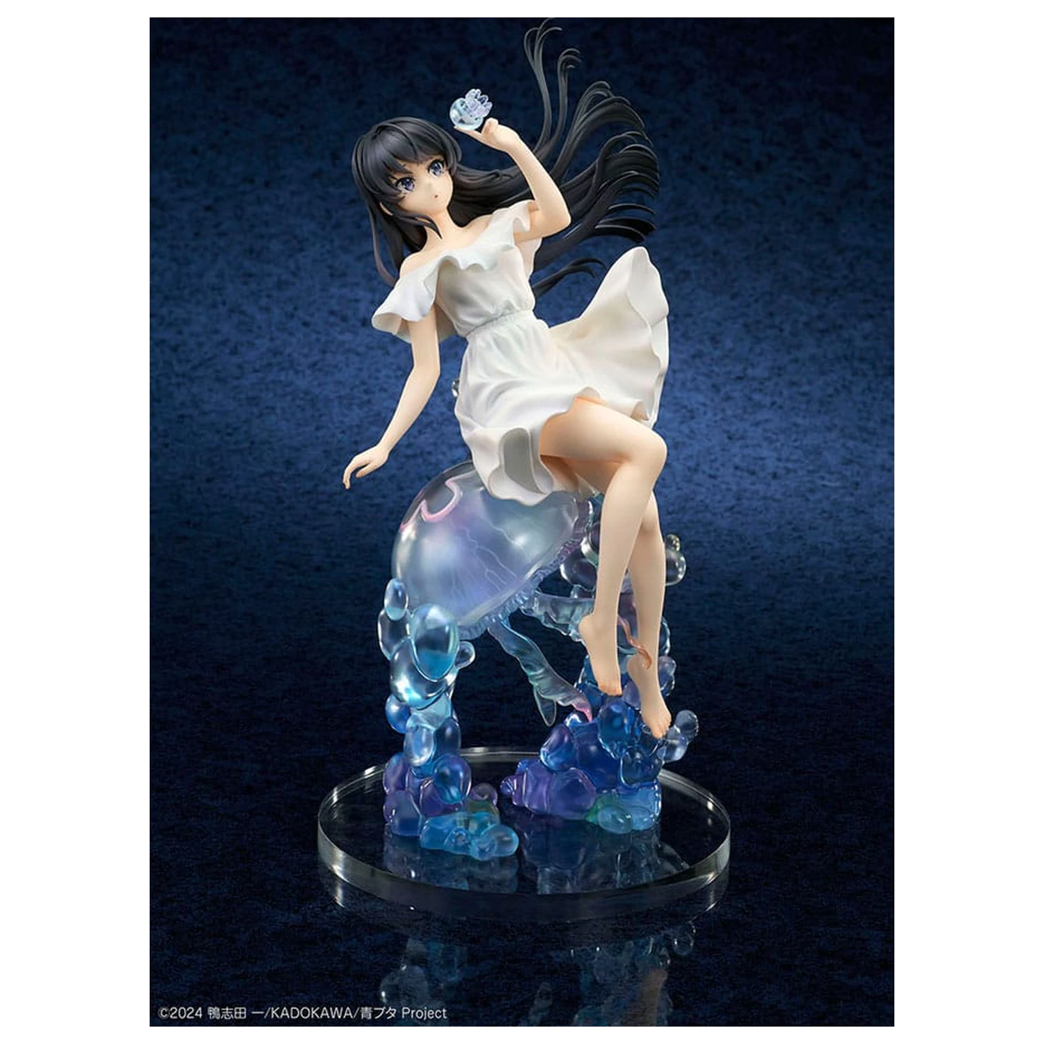 Rascal Does Not Dream of Santa Claus 1/7 Mai Sakurajima Jekkyfish Ver. PVC szobor figura 29 cm  termékfotó