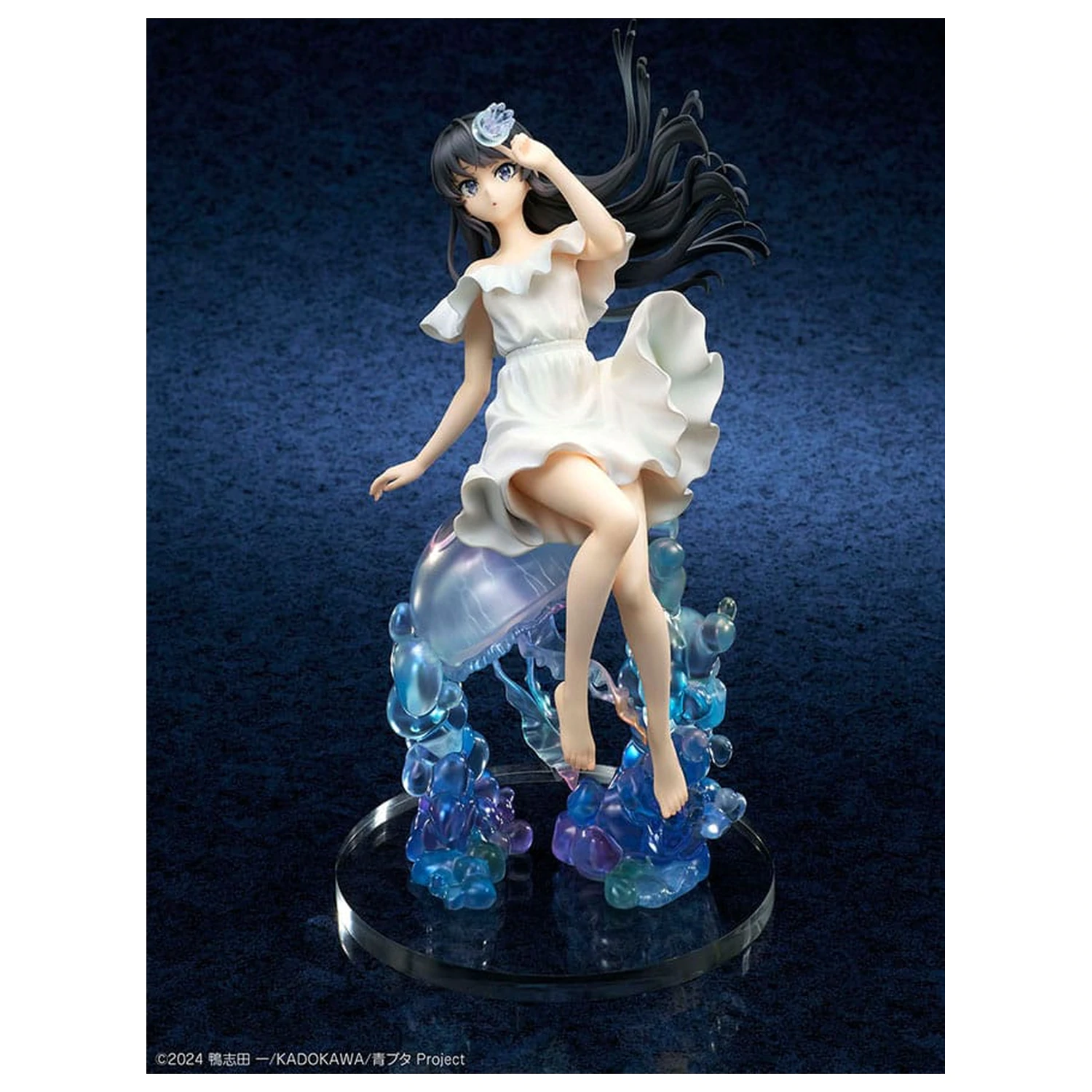 Rascal Does Not Dream of Santa Claus 1/7 Mai Sakurajima Jekkyfish Ver. PVC szobor figura 29 cm  termékfotó