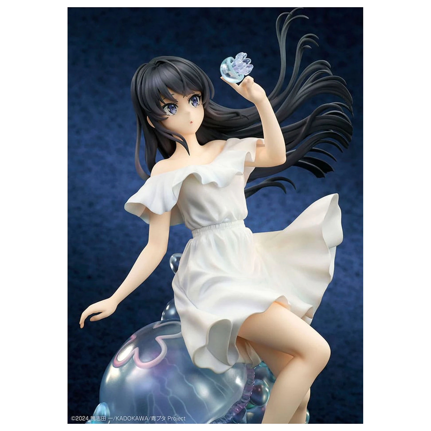 Rascal Does Not Dream of Santa Claus 1/7 Mai Sakurajima Jekkyfish Ver. PVC szobor figura 29 cm  termékfotó