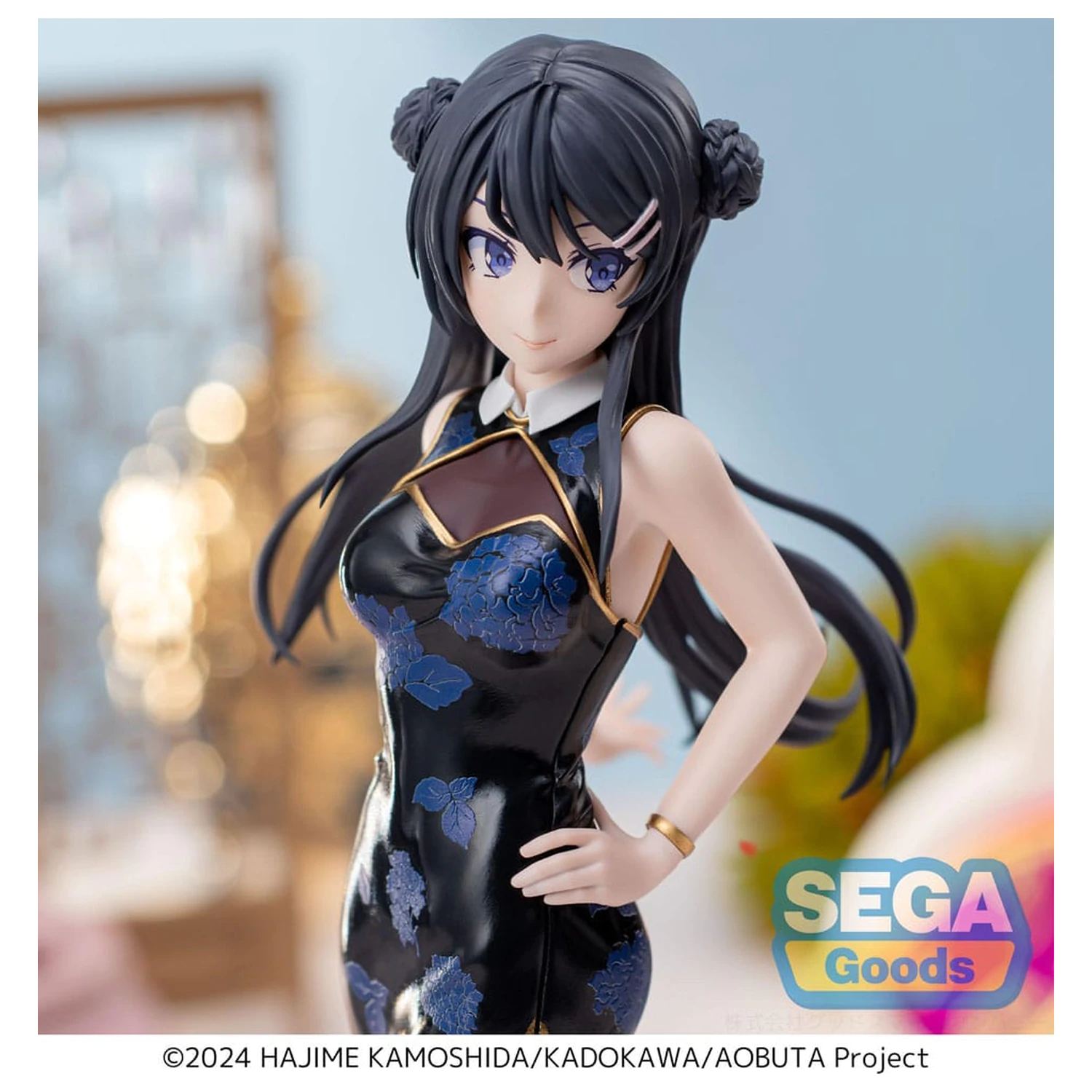 Rascal Does Not Dream Series XStellar Mai Sakurajima Chinese Dress PVC szobor figura 22 cm termékfotó