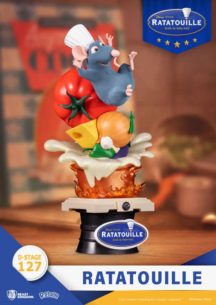 Ratatouille D-Stage Remy PVC Diorama szobor figura 15 cm termékfotó