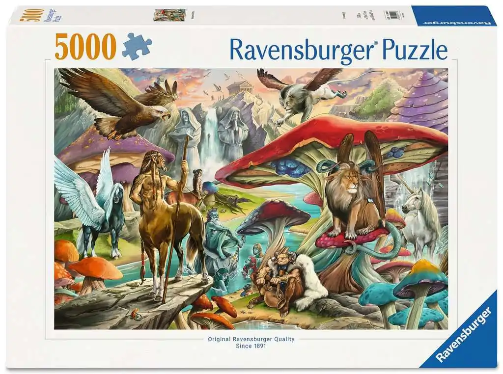 Ravensburger Mushrooms &amp; Myths puzzle (5000 darab) termékfotó