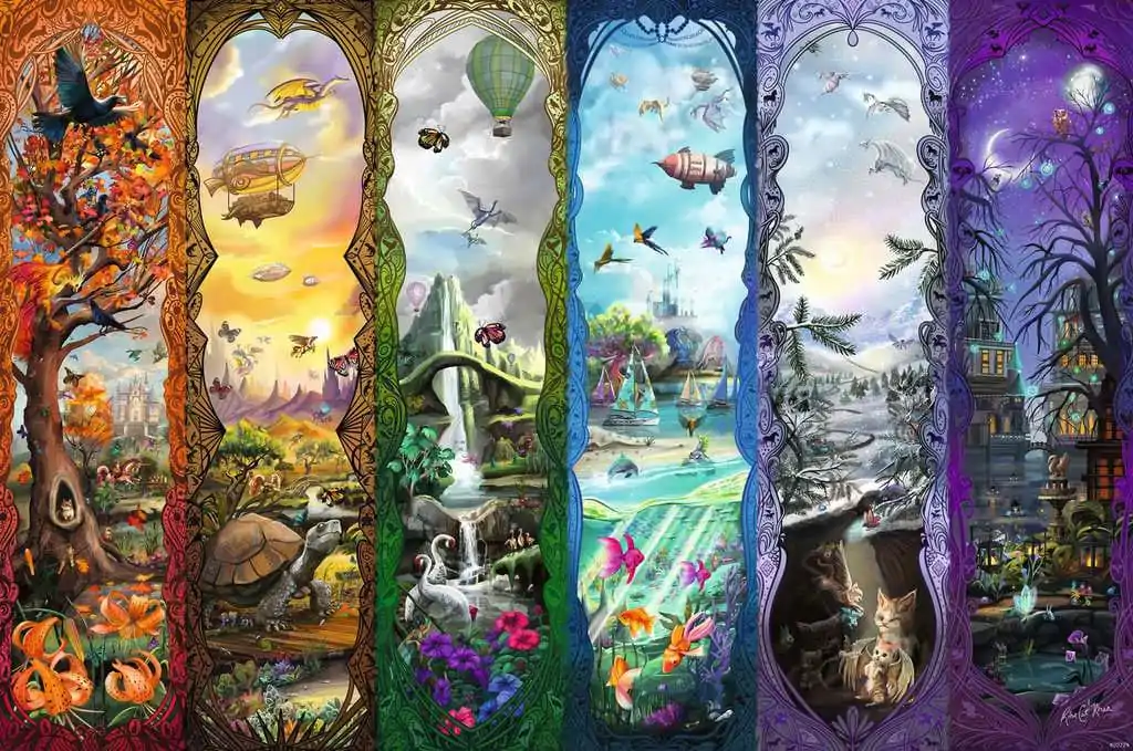 Ravensburger The Six Portals puzzle (7000 darab) termékfotó