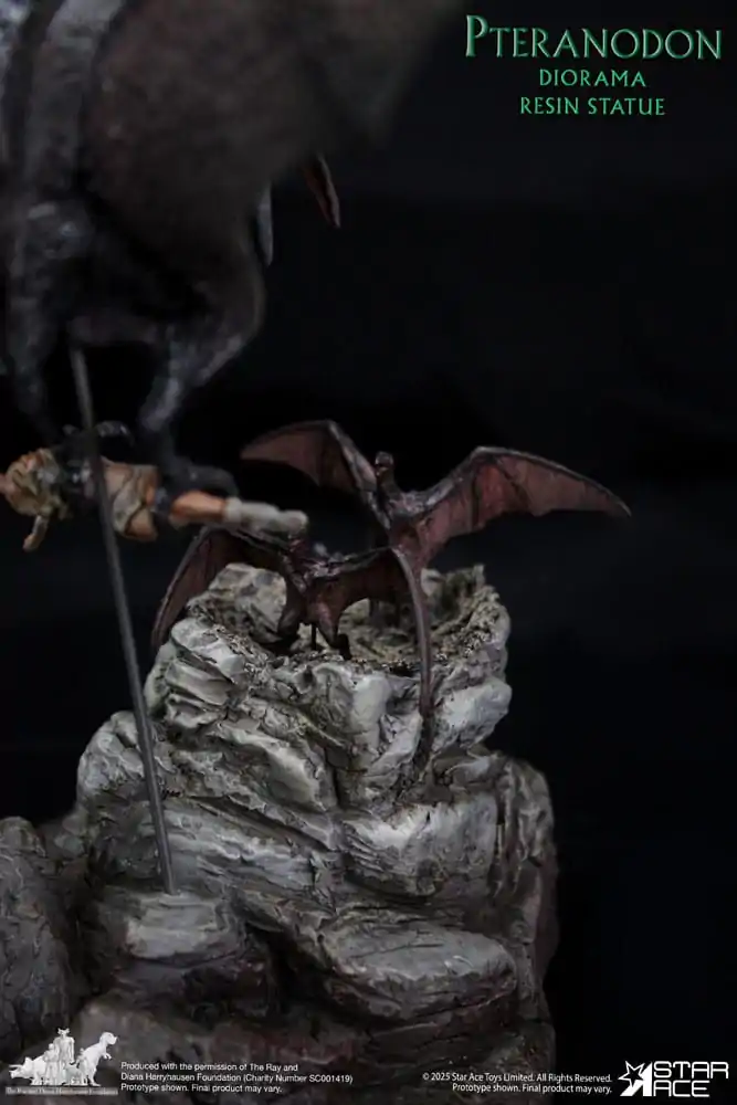 Ray Harryhausen 1/8 Pteranodon Diorama szobor figura 22 cm  termékfotó