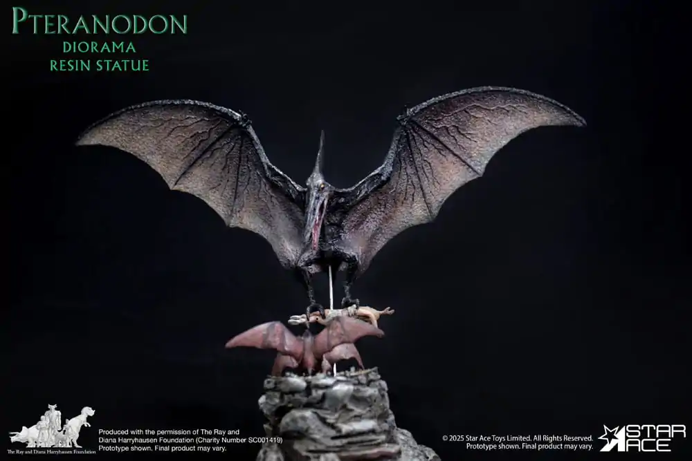 Ray Harryhausen 1/8 Pteranodon Diorama szobor figura 22 cm  termékfotó
