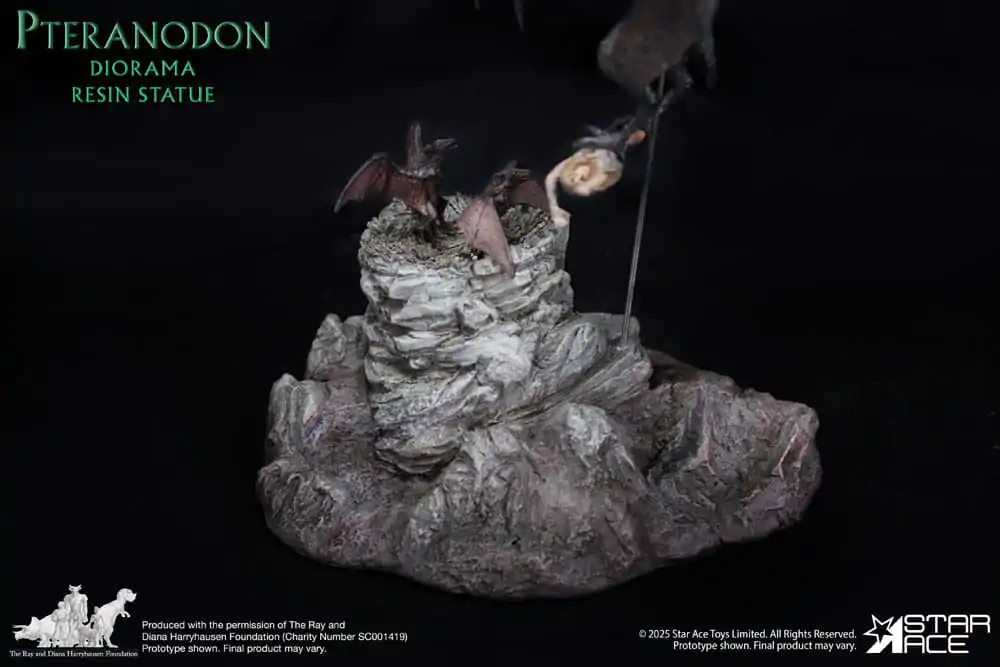 Ray Harryhausen 1/8 Pteranodon Diorama szobor figura 22 cm  termékfotó