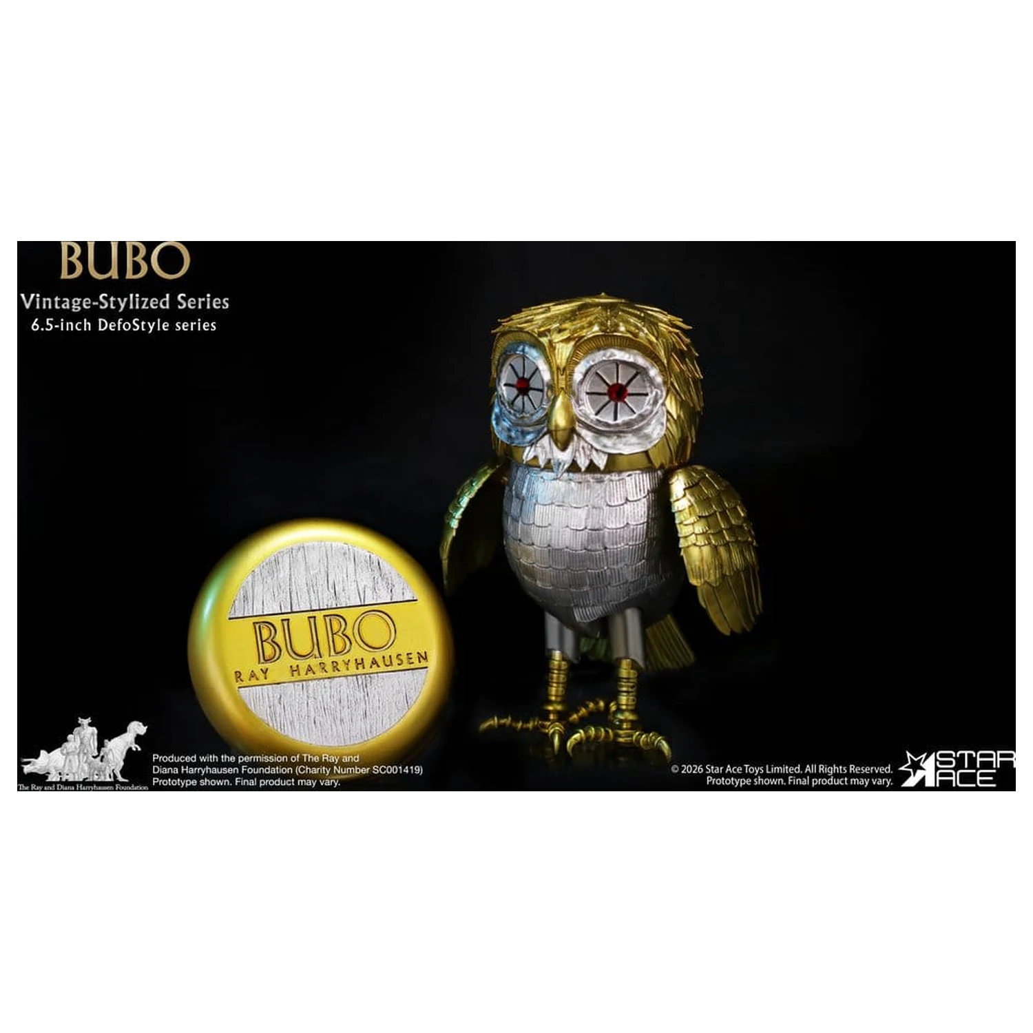 Ray Harryhausen Collection DefoStyle Soft-vinyl szobor figura Bubo 17 cm termékfotó
