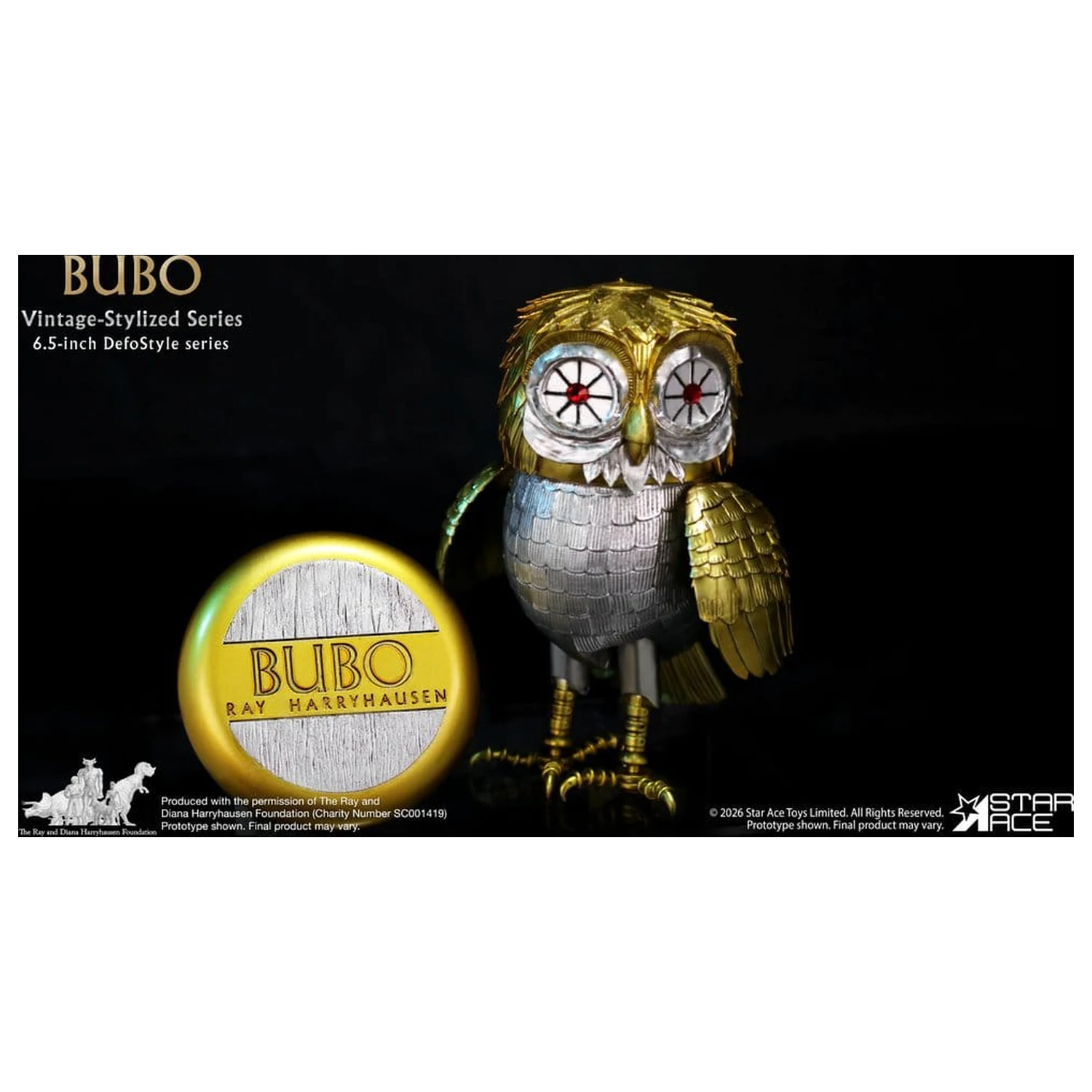 Ray Harryhausen Collection DefoStyle Soft-vinyl szobor figura Bubo 17 cm termékfotó