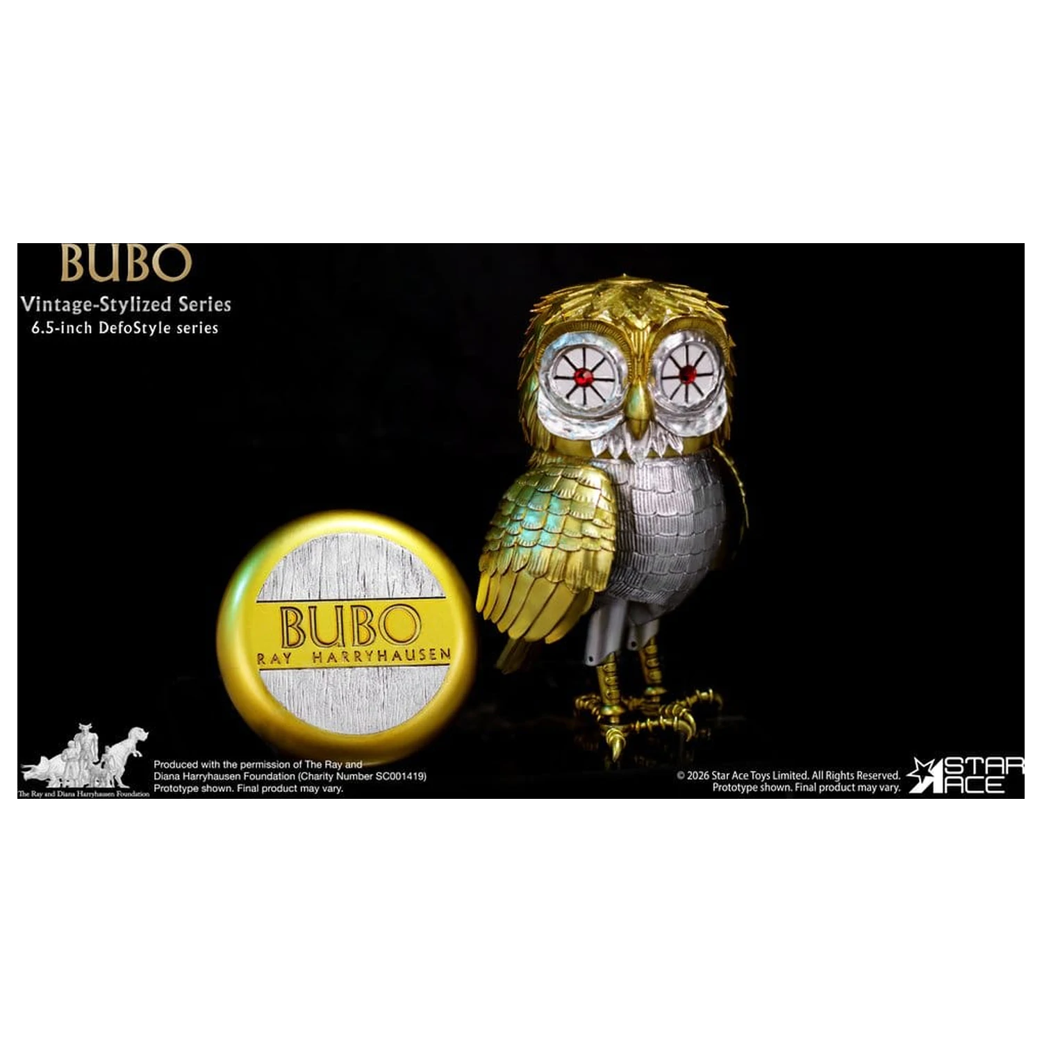 Ray Harryhausen Collection DefoStyle Soft-vinyl szobor figura Bubo 17 cm termékfotó