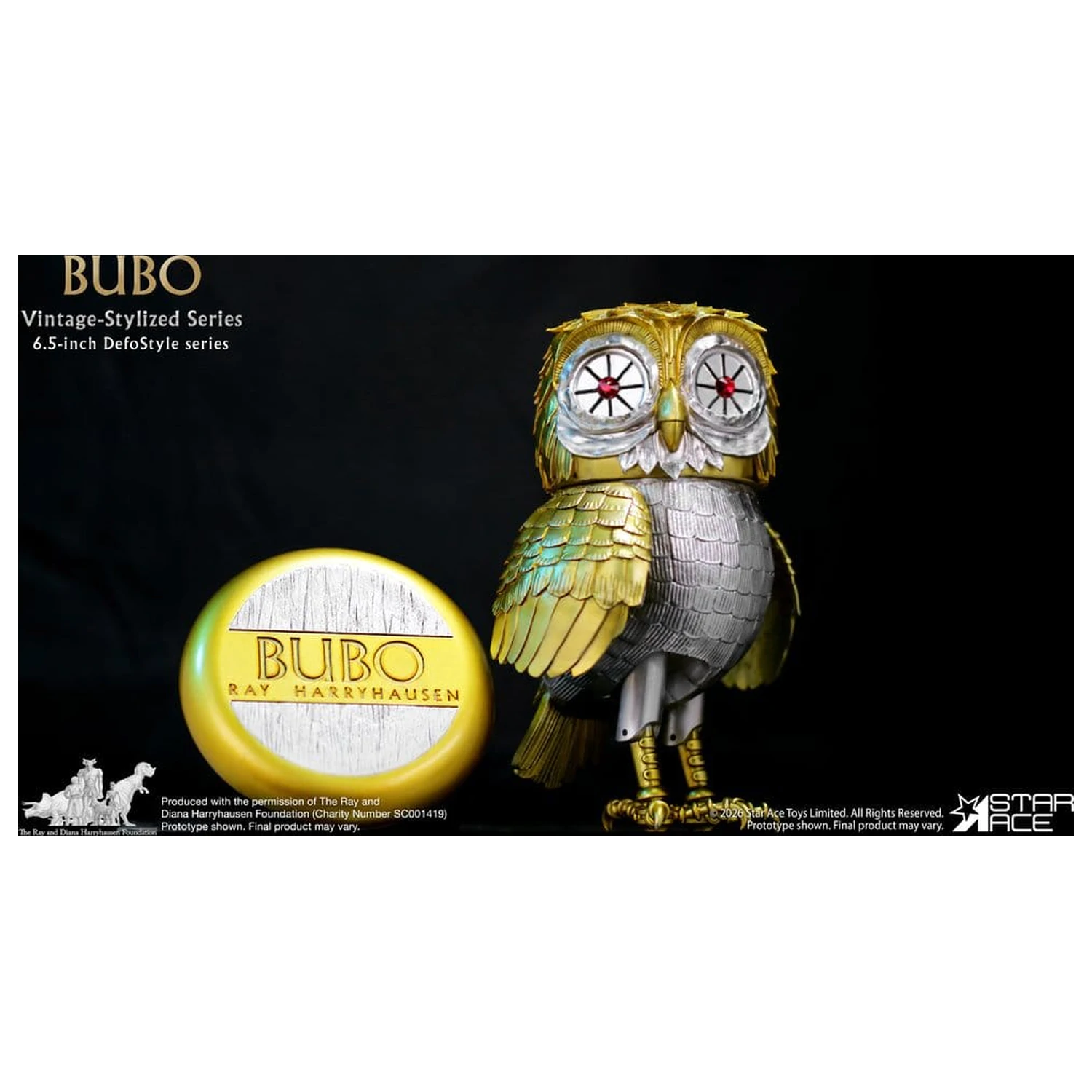 Ray Harryhausen Collection DefoStyle Soft-vinyl szobor figura Bubo 17 cm termékfotó