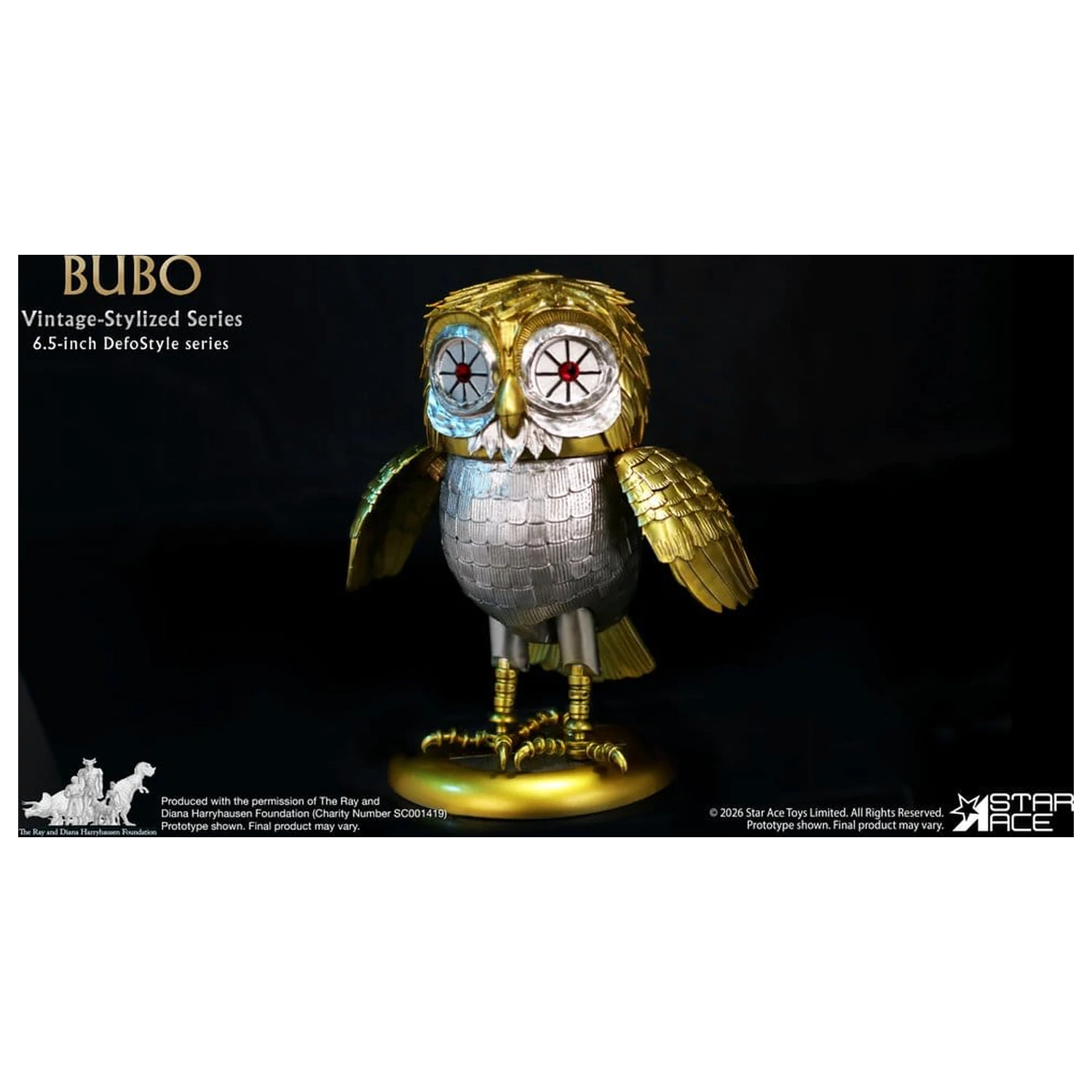 Ray Harryhausen Collection DefoStyle Soft-vinyl szobor figura Bubo 17 cm termékfotó
