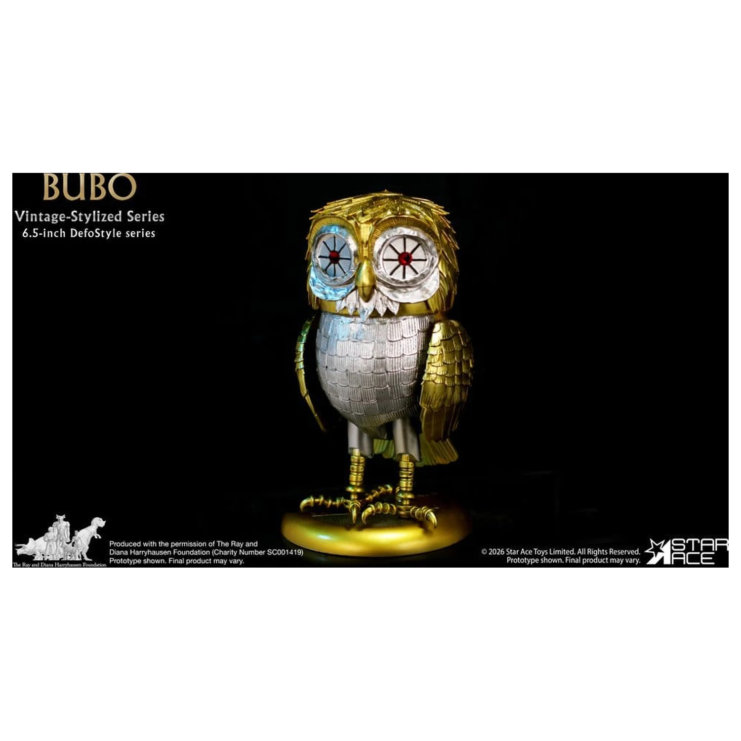 Ray Harryhausen Collection DefoStyle Soft-vinyl szobor figura Bubo 17 cm termékfotó