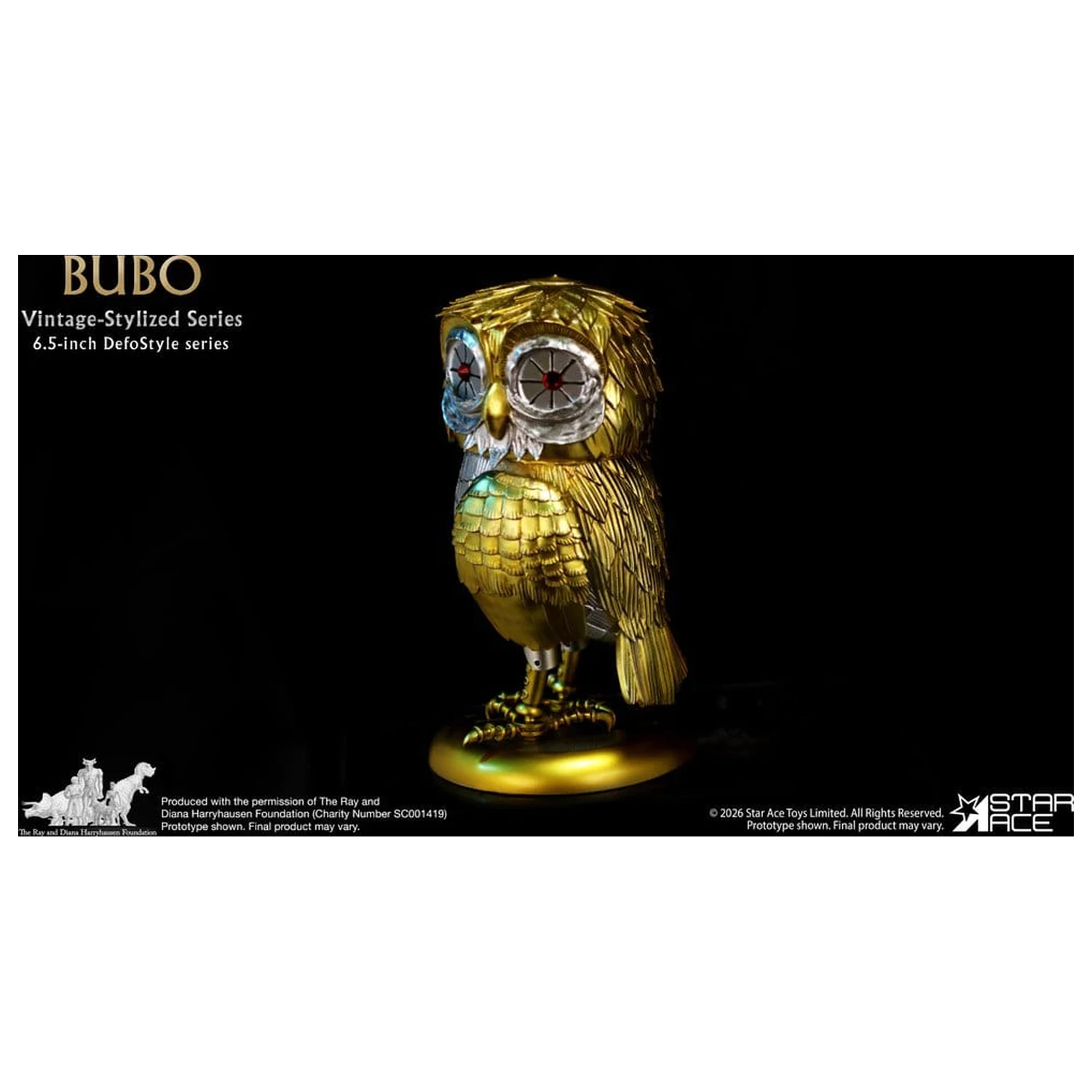 Ray Harryhausen Collection DefoStyle Soft-vinyl szobor figura Bubo 17 cm termékfotó