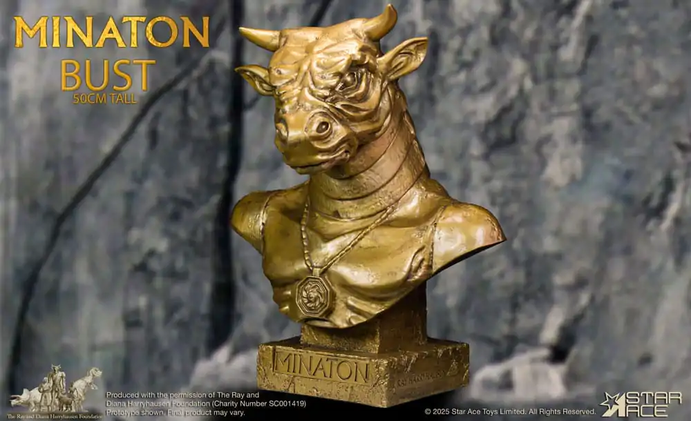 Ray Harryhausen Soft Vinyl Statue Minaton mellszobor figura 50 cm termékfotó