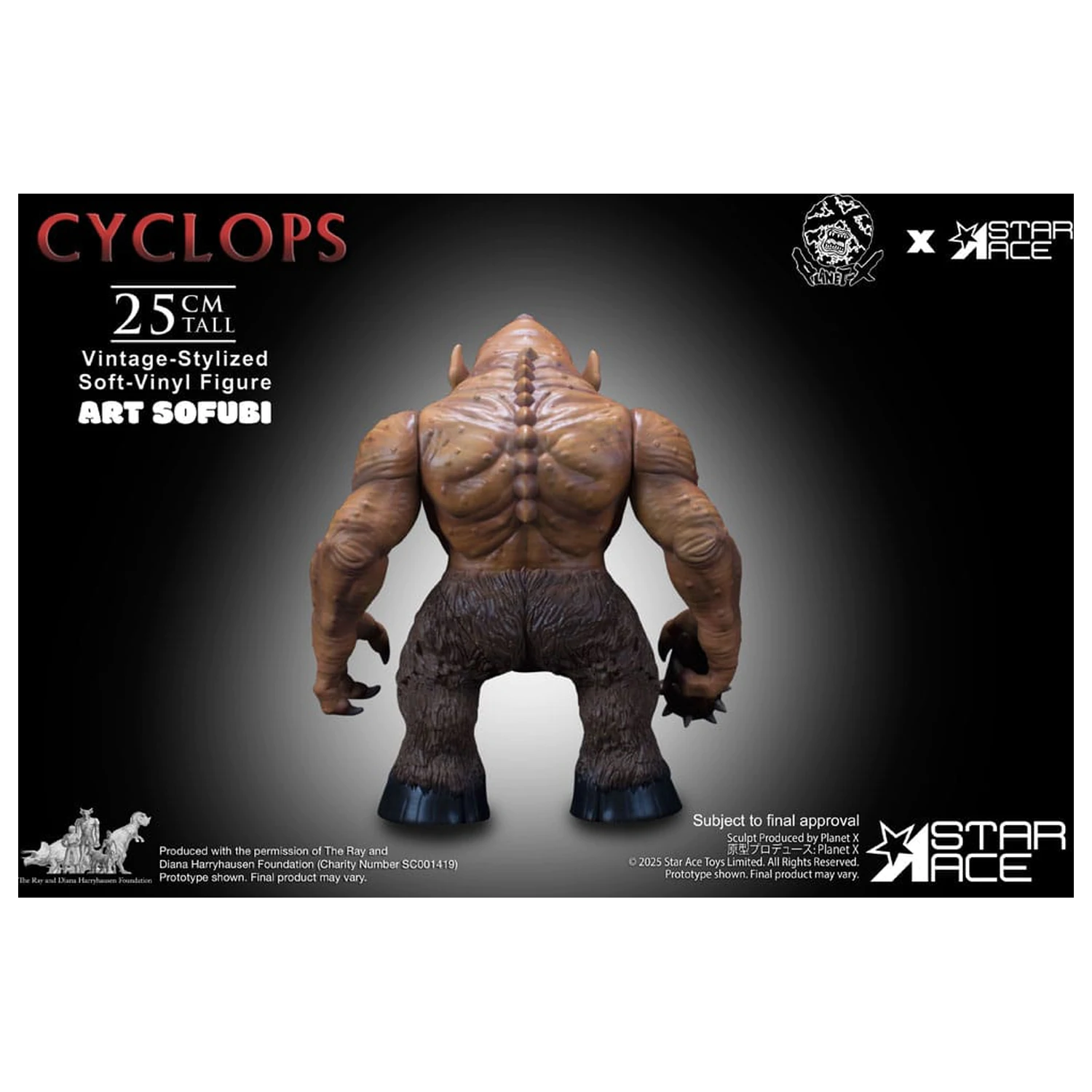 Ray Harryhausen Soft Vinyl szobor figura Cyclops (Vintage-Style) 25 cm termékfotó