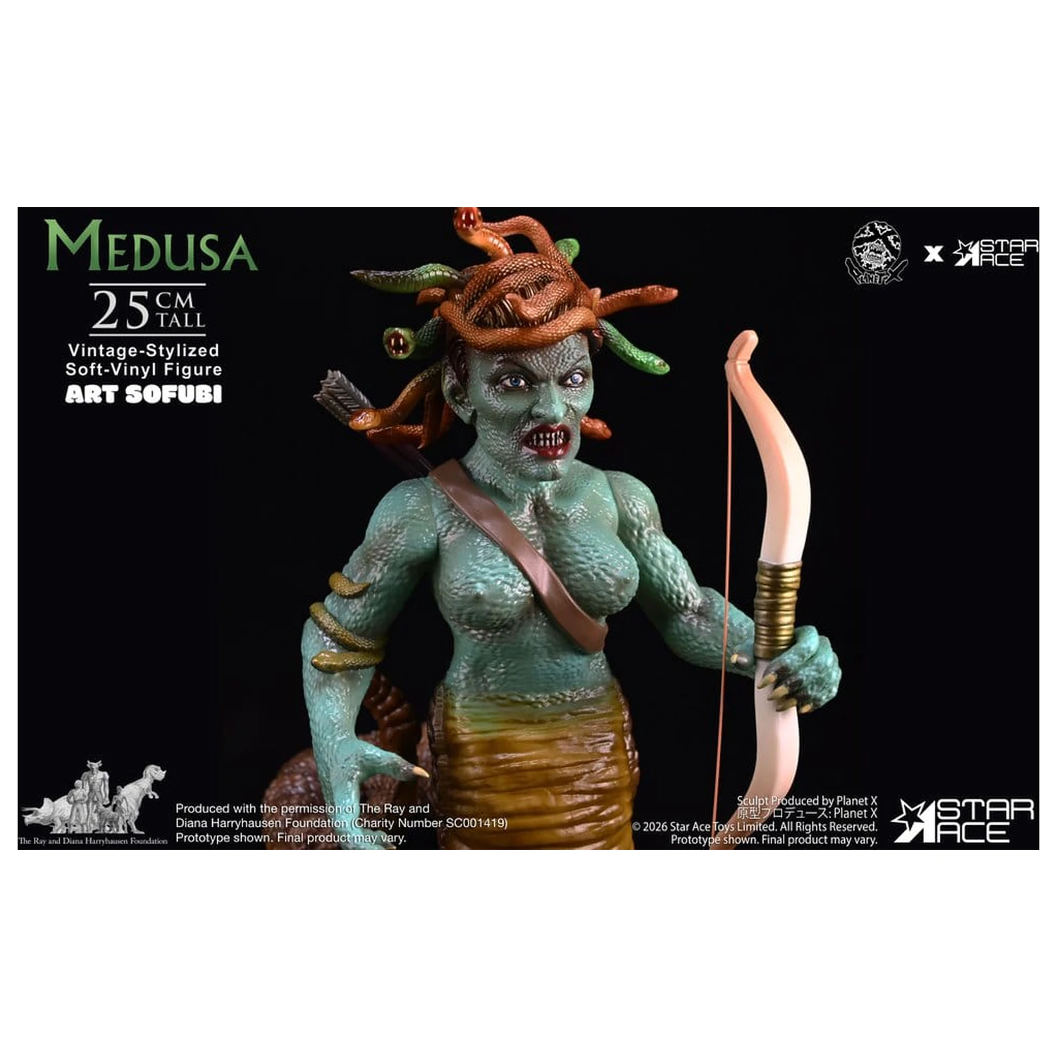  Ray Harryhausen Soft Vinyl szobor figura Medusa (Vintage-Style) 25 cm termékfotó