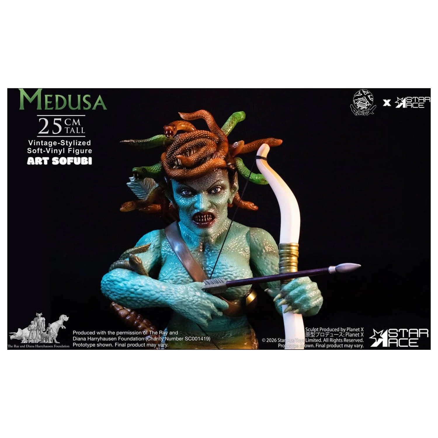  Ray Harryhausen Soft Vinyl szobor figura Medusa (Vintage-Style) 25 cm termékfotó