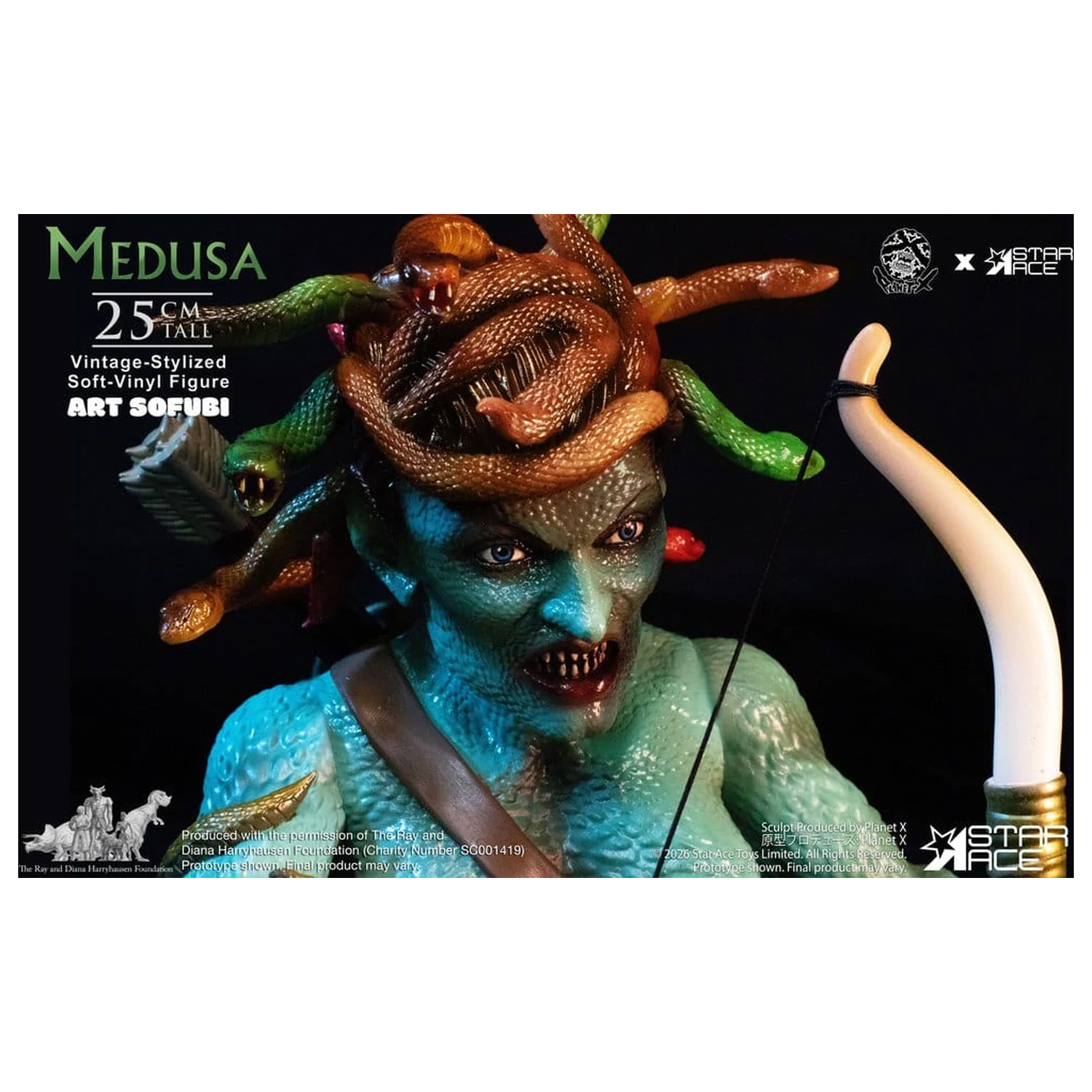  Ray Harryhausen Soft Vinyl szobor figura Medusa (Vintage-Style) 25 cm termékfotó