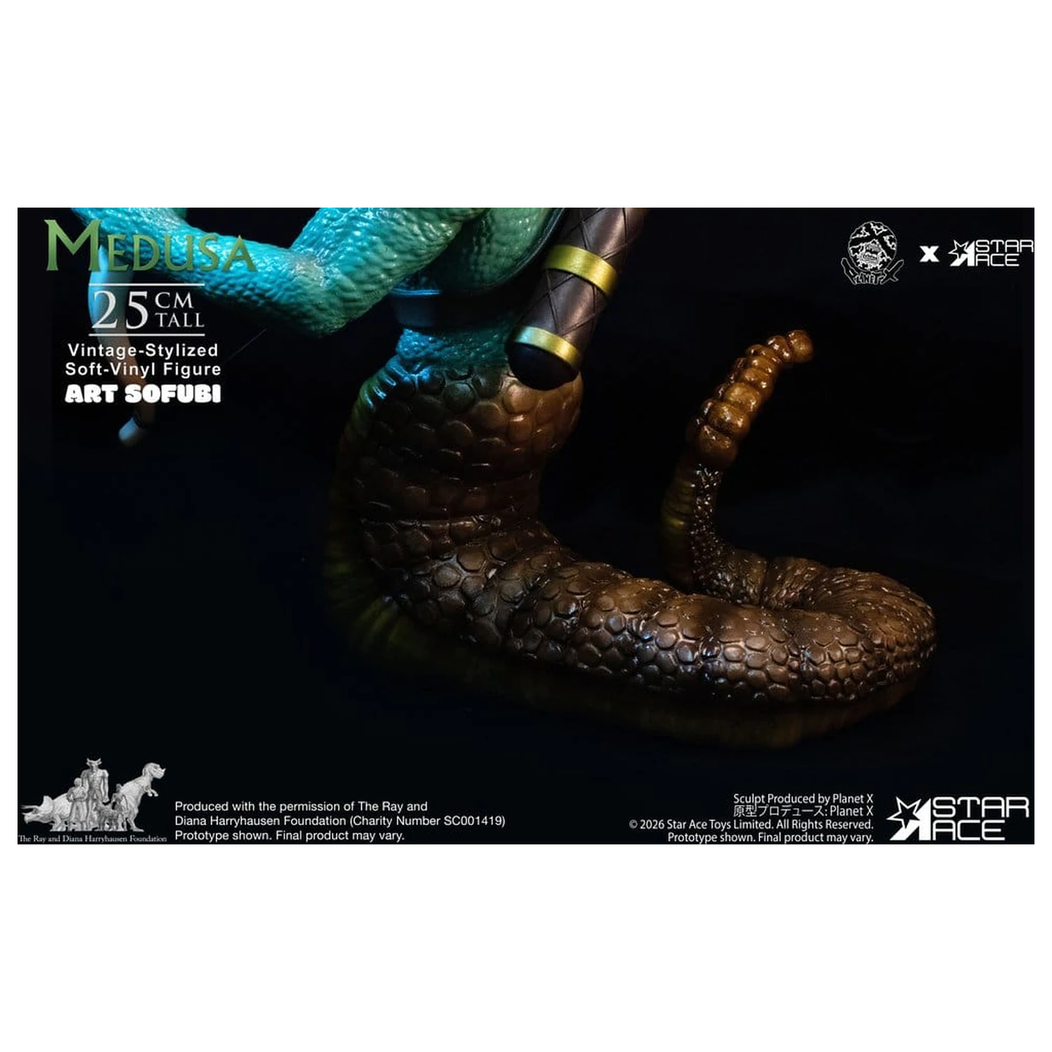  Ray Harryhausen Soft Vinyl szobor figura Medusa (Vintage-Style) 25 cm termékfotó