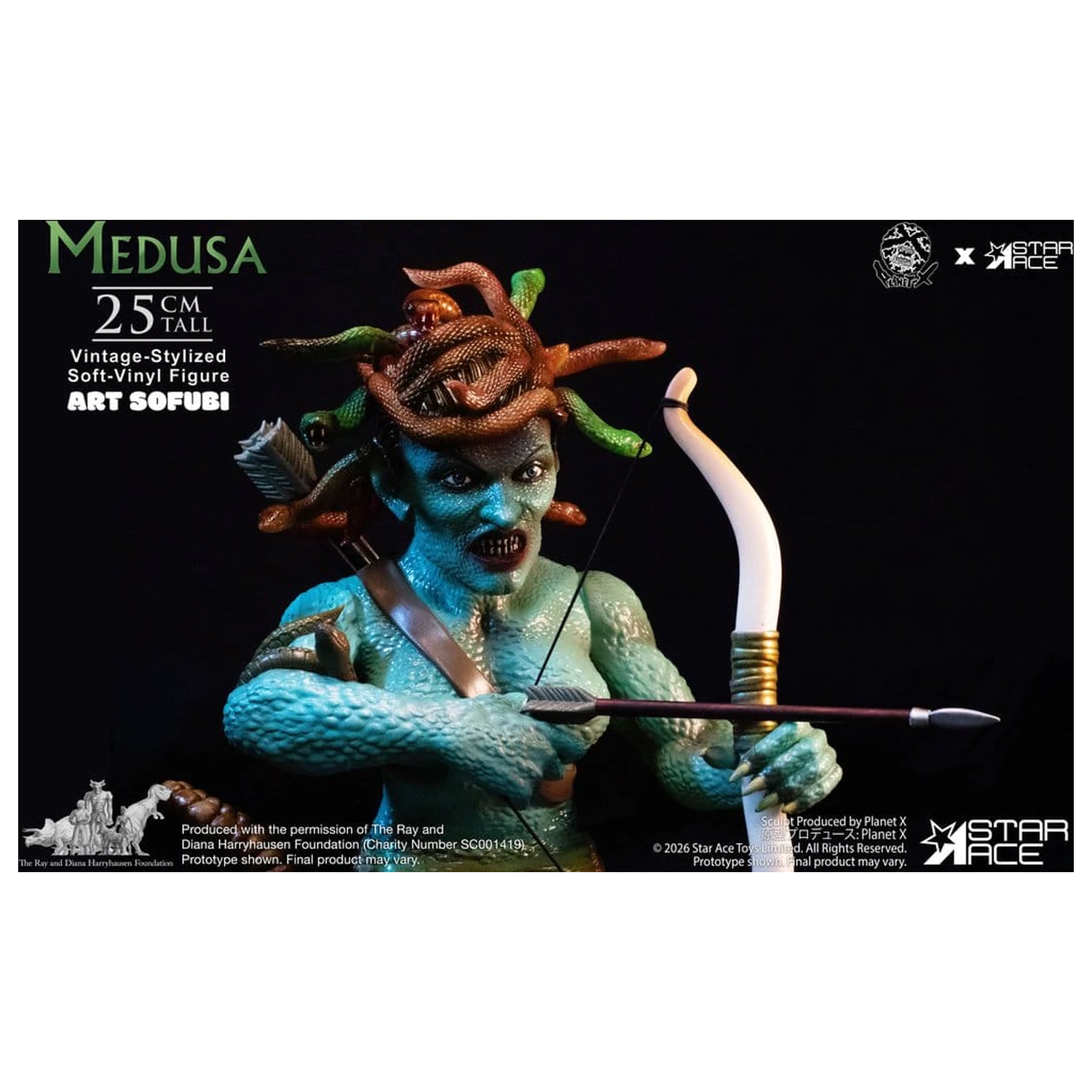  Ray Harryhausen Soft Vinyl szobor figura Medusa (Vintage-Style) 25 cm termékfotó