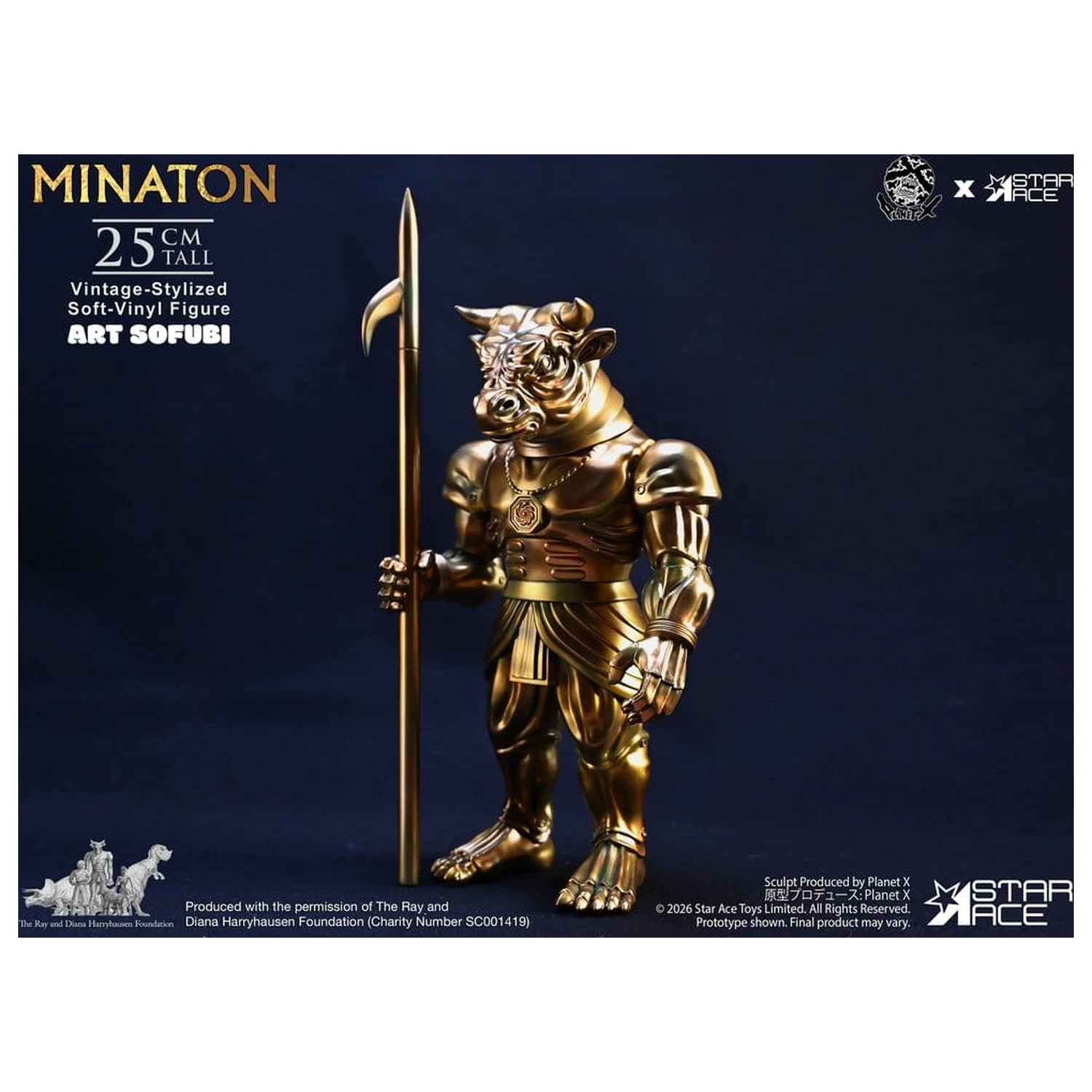 Ray Harryhausen Soft Vinyl szobor figura Minaton Vintage-Style 25 cm termékfotó