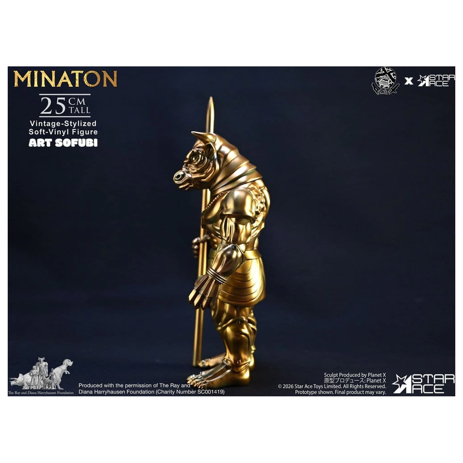 Ray Harryhausen Soft Vinyl szobor figura Minaton Vintage-Style 25 cm termékfotó
