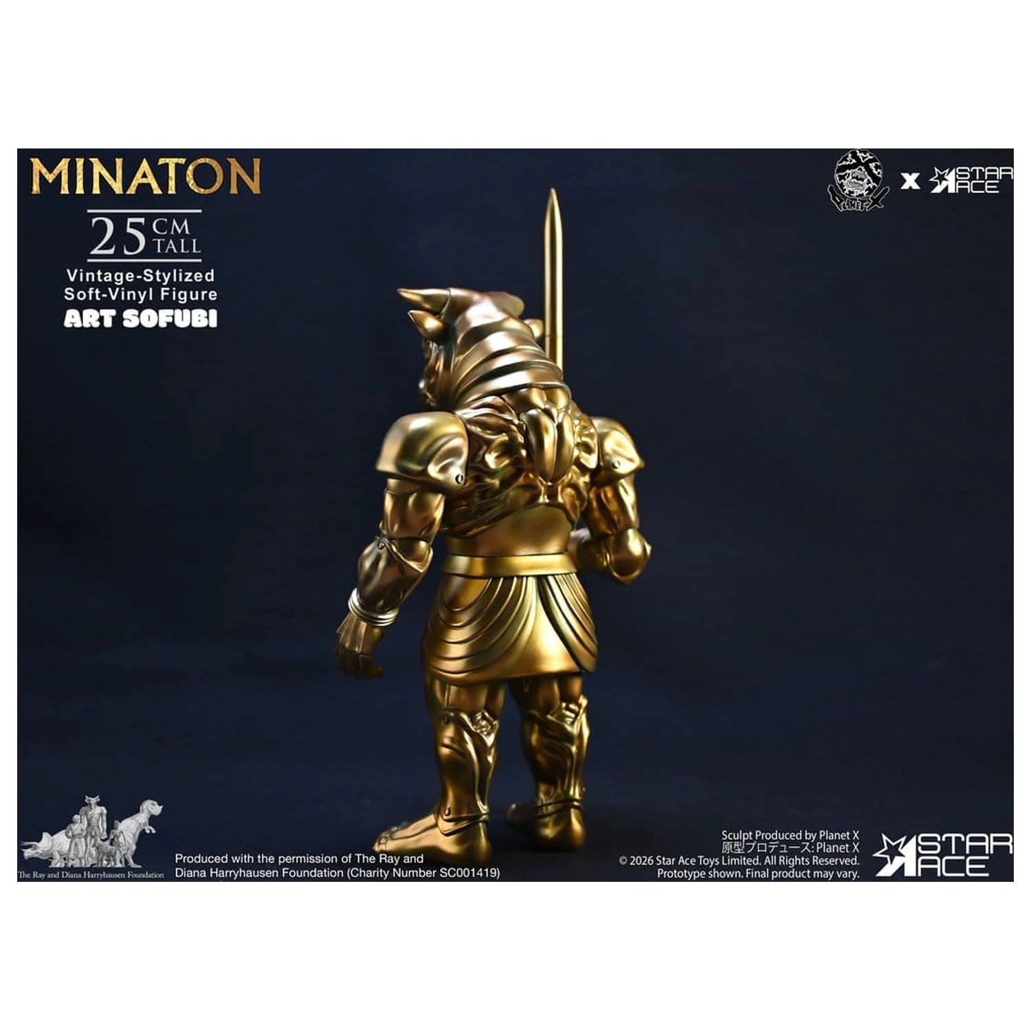 Ray Harryhausen Soft Vinyl szobor figura Minaton Vintage-Style 25 cm termékfotó