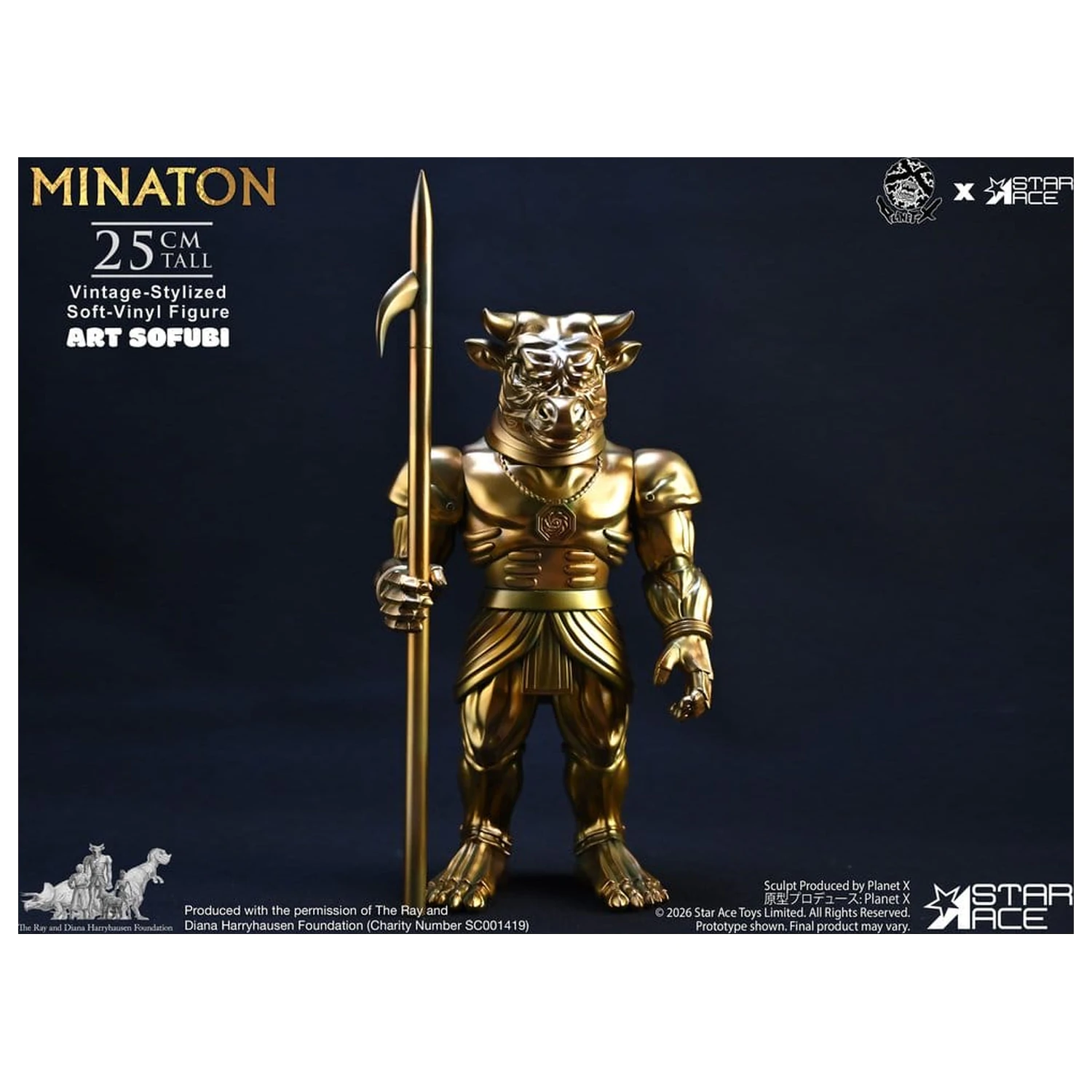 Ray Harryhausen Soft Vinyl szobor figura Minaton Vintage-Style 25 cm termékfotó