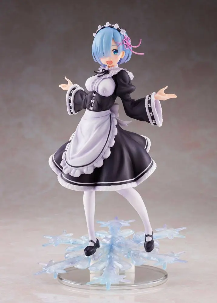 Re:Zero AMP Rem Winter Maid Image Ver. PVC szobor figura 23 cm termékfotó