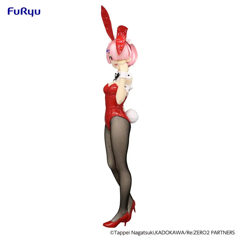 Re:Zero BiCute Bunnies Ram Red Color Ver. PVC szobor figura 29 cm termékfotó