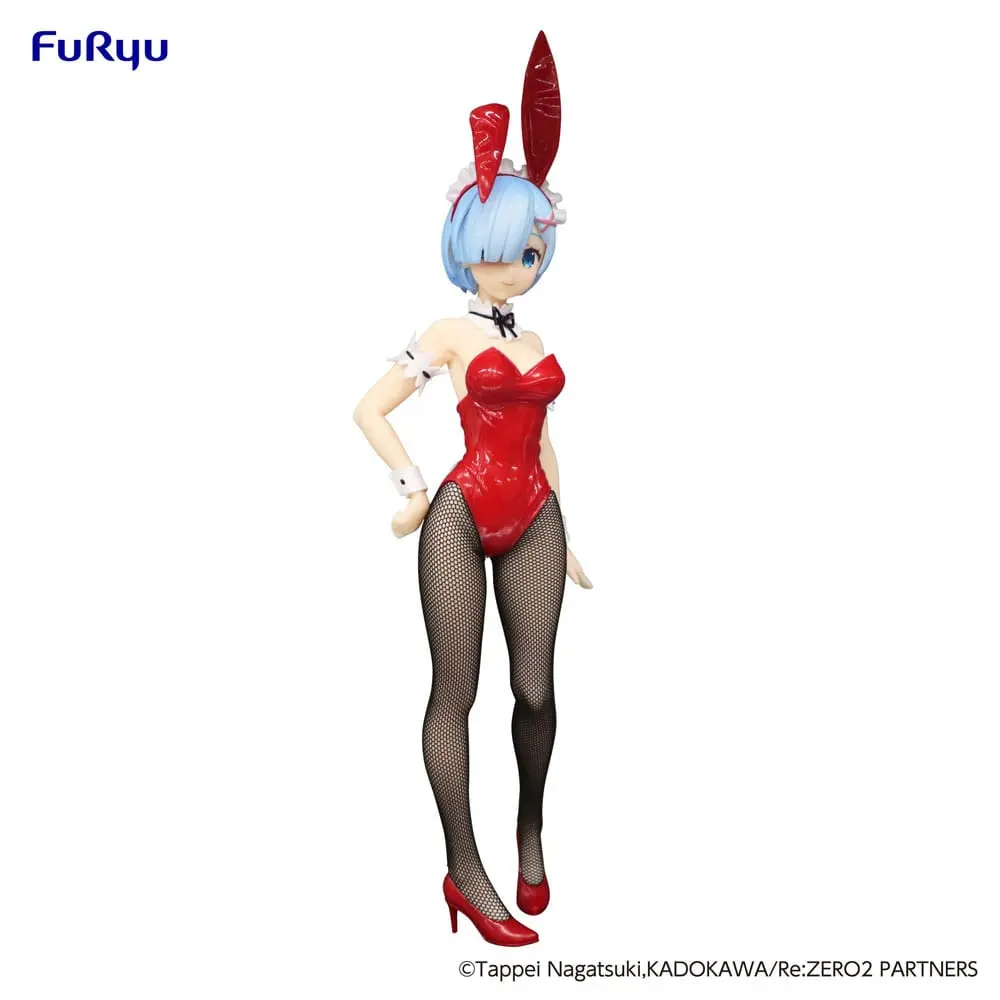 Re:Zero BiCute Bunnies PVC Statue Rem Red Color ver. 29 cm termékfotó