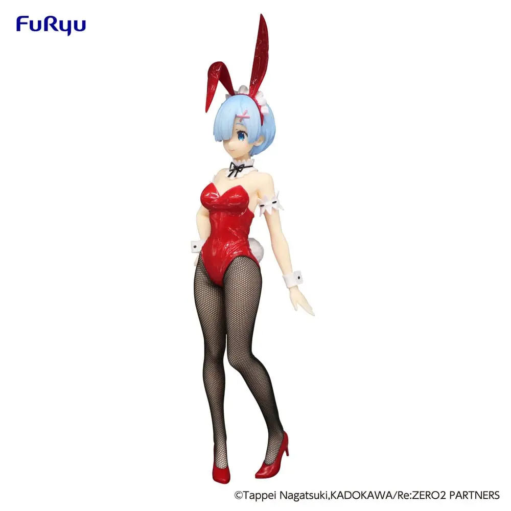 Re:Zero BiCute Bunnies PVC Statue Rem Red Color ver. 29 cm termékfotó