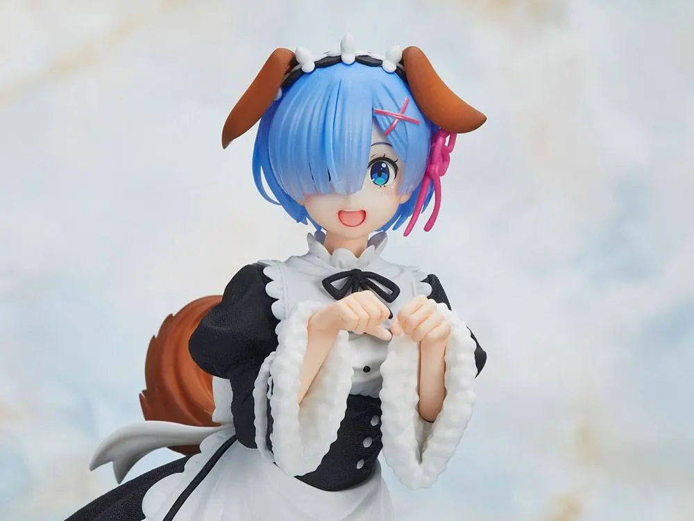 Re:Zero Coreful Rem Memory Snow Dog Ver. PVC szobor figura 23 cm termékfotó