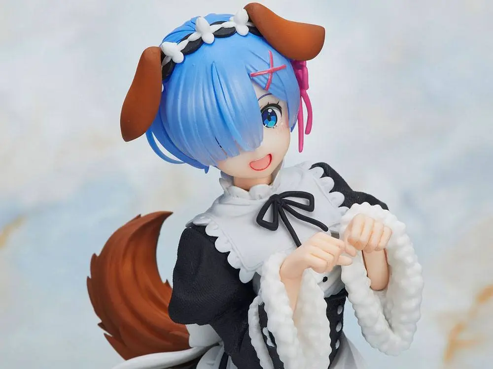 Re:Zero Coreful Rem Memory Snow Dog Ver. PVC szobor figura 23 cm termékfotó