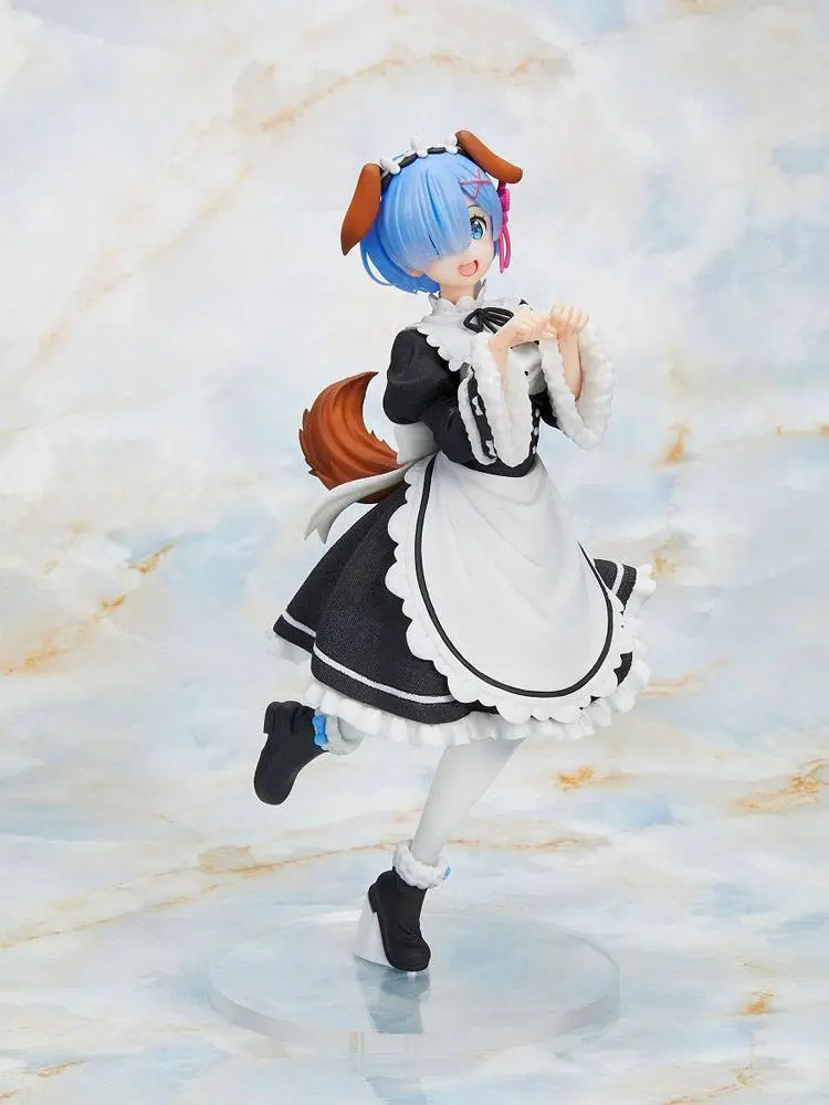 Re:Zero Coreful Rem Memory Snow Dog Ver. PVC szobor figura 23 cm termékfotó