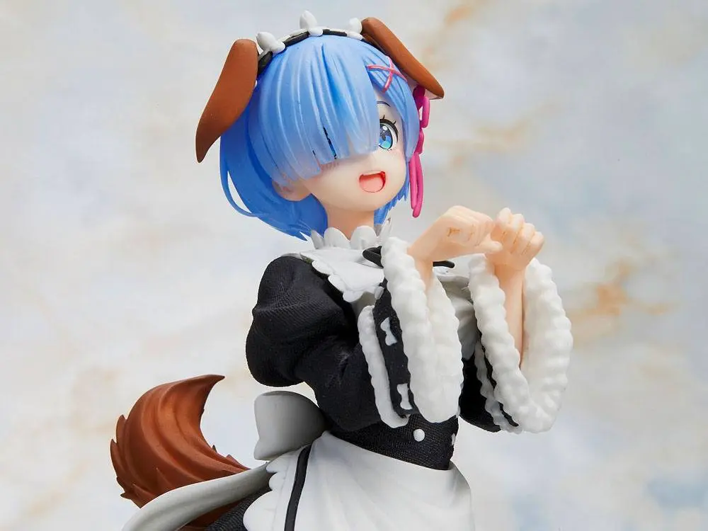 Re:Zero Coreful Rem Memory Snow Dog Ver. PVC szobor figura 23 cm termékfotó