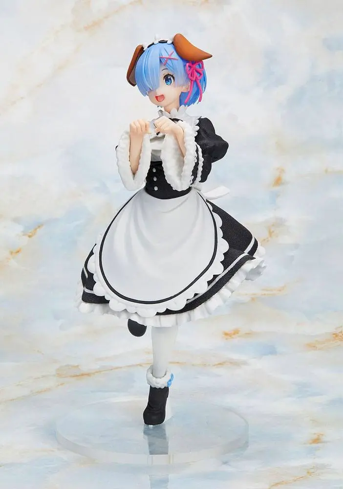 Re:Zero Coreful Rem Memory Snow Dog Ver. PVC szobor figura 23 cm termékfotó