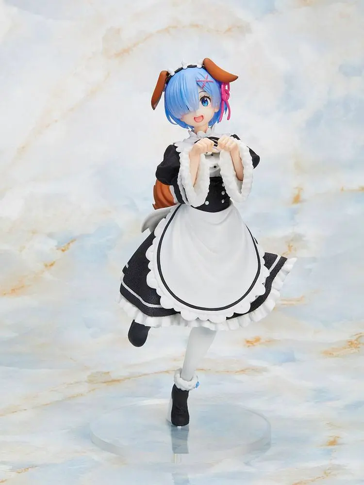 Re:Zero Coreful Rem Memory Snow Dog Ver. PVC szobor figura 23 cm termékfotó