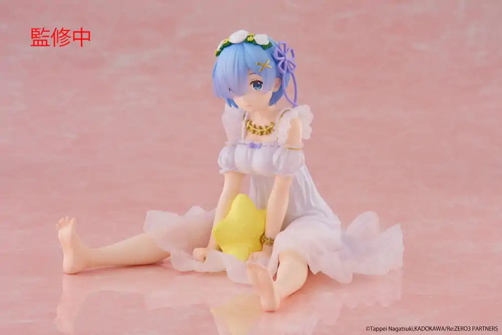 Re:Zero értékes Desktop Cute figura Rem Star Dreamy Ver. PVC szobor figura 13 cm termékfotó