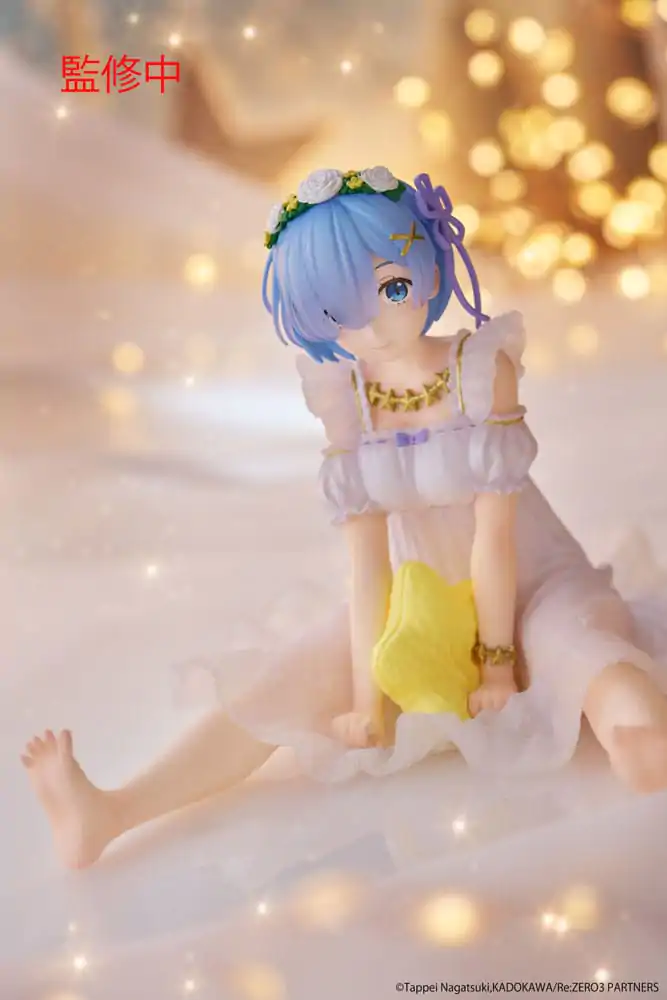 Re:Zero értékes Desktop Cute figura Rem Star Dreamy Ver. PVC szobor figura 13 cm termékfotó