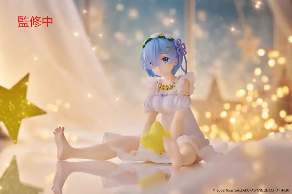 Re:Zero értékes Desktop Cute figura Rem Star Dreamy Ver. PVC szobor figura 13 cm termékfotó