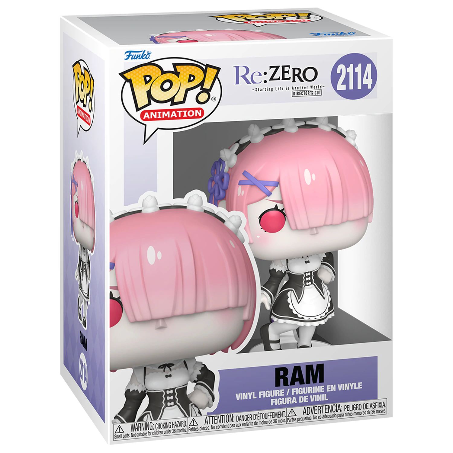 Re:Zero Funko POP! Animation Vinyl figura Ram 9 cm termékfotó