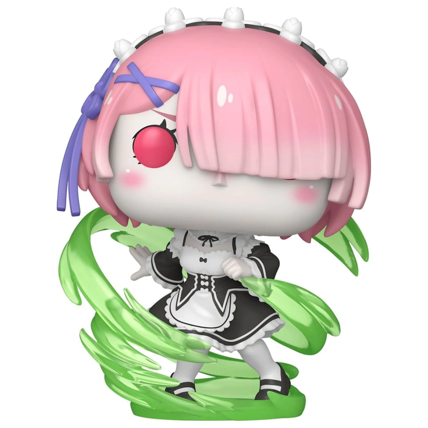 Re:Zero Funko POP! Plus Vinyl figura Ram (Wind Magic) (Glow) Exkluzív 9 cm termékfotó
